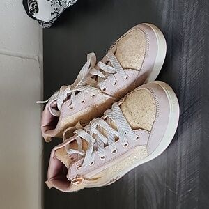 Skechers pink glitter Queen